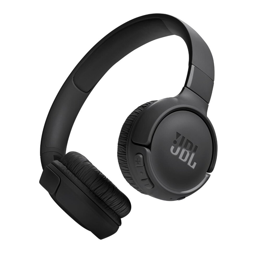 EUC JBL Wireless Bluetooth On-Ear Flat-Foldable Headphones Black